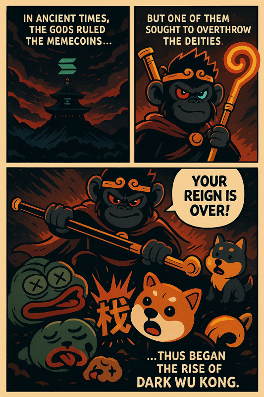 Dark Wu Kong Comic - Panel 1